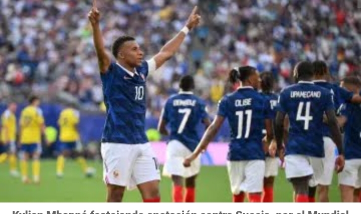 Francia acelera y gana 3 a 0 a Noruega