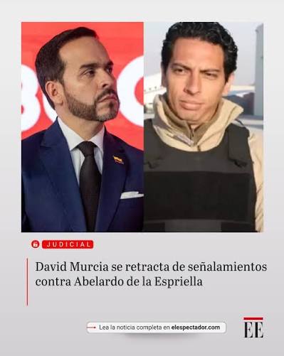 David Murcia se retractó de señalamientos contra De la Espriella y aseguró que le ofrecieron ser gestor de paz