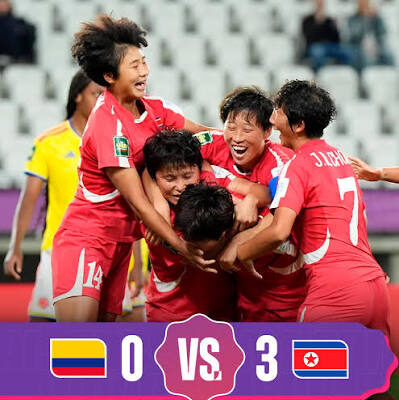 Colombia cayó 3-0 ante Corea del Norte y quedó eliminada del Mundial Femenino Sub-20